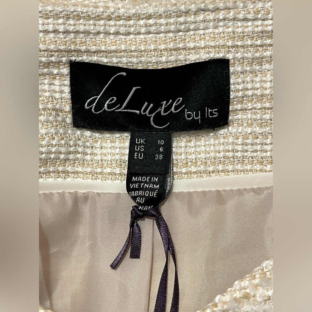 NEW DeLuxe By It Boucle Long Line Jacket NWT - Picture 6 of 8